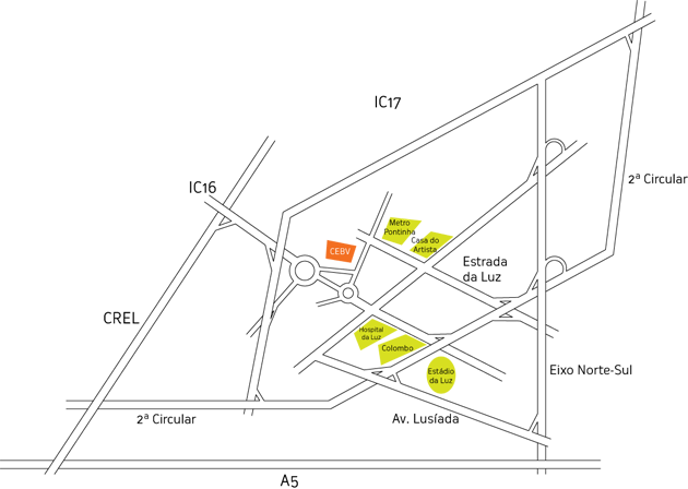 Mapa Localização CEBV